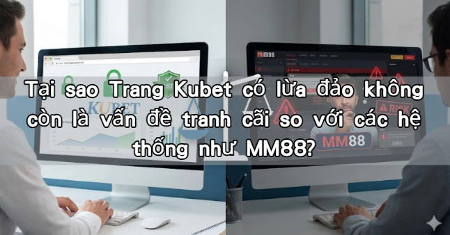 Tại sao Trang Kubet có lừa đảo không còn là vấn đề tranh cãi so với các hệ thống như MM88?